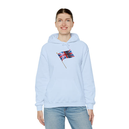 Unisex Heavy Blend™ Hooded Sweatshirt - Heritage in Red, White, and Blue - The British Flag