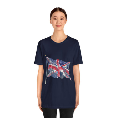 Unisex Jersey Short Sleeve Tee - British Flag - Iconic Union Jack Design