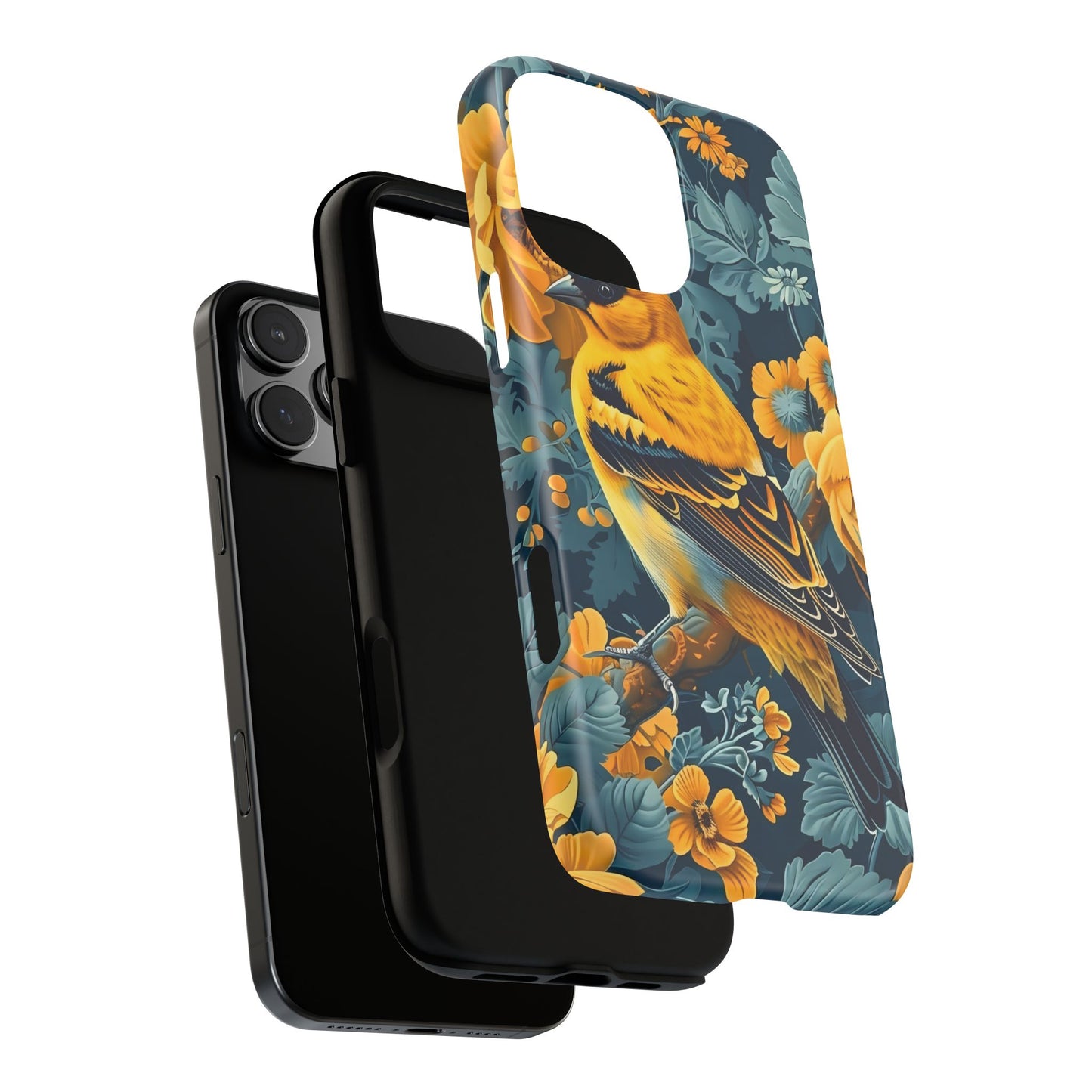 Colorful Bird Phone Case, Floral Tough Phone Cover for Bird Lovers, Eco-Friendly Mobile Shell, Gift for Nature Enthusiasts, Custom [...]