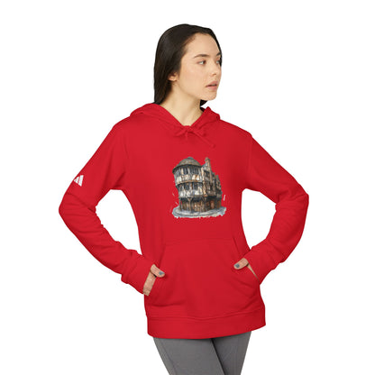 adidas Unisex Fleece Hoodie - Ale & Atmosphere: The Quintessential British Pub