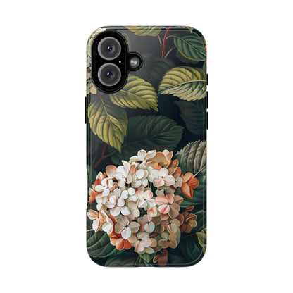 Floral Phone Case - Tough Cases, Nature Lover Gift, Floral Design, Botanical Phone Cover, Stylish Cellphone Accessory, Mother's Day Gift