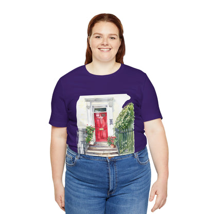 Unisex Jersey Short Sleeve Tee - Greenish British Beauty