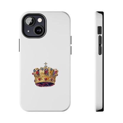 Royal Crown Tough Phone Case - Durable and Stylish Protection