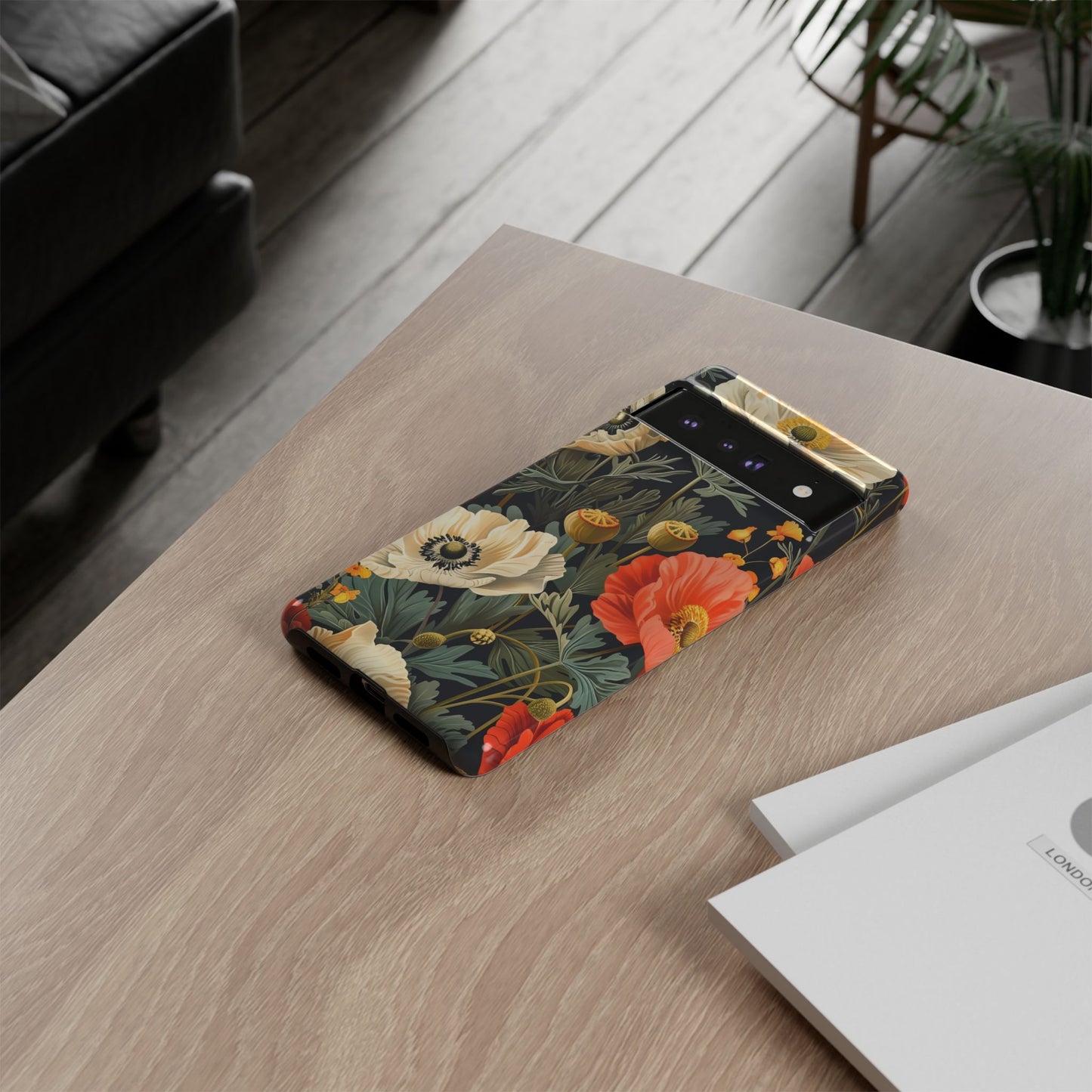 Floral Phone Case - Tough Cases with Vibrant Garden Design, Phone Accessory, Gift for Her, Spring Style, Nature Lover