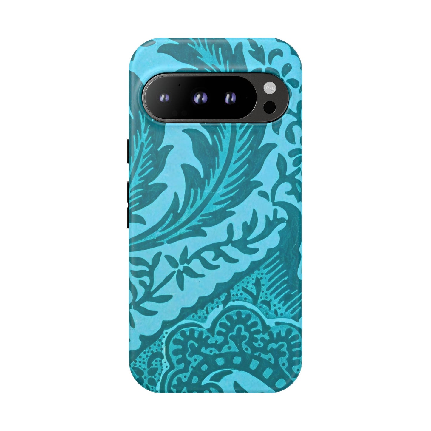 Protective Phone Case with Elegant Teal Design, Tough Cases, Floral Phone Cover, Stylish Smartphone Protection, Gifts for Her, Trendy [...]