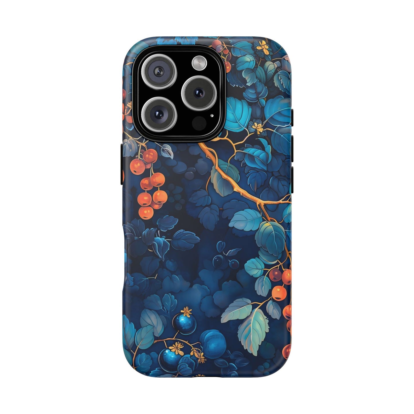 Artistic Phone Case with Floral Design, Tough Cases for iPhone, Nature-Inspired Accessory, Unique Gift for Her, Protective Cover