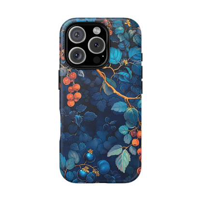 Artistic Phone Case with Floral Design, Tough Cases for iPhone, Nature-Inspired Accessory, Unique Gift for Her, Protective Cover