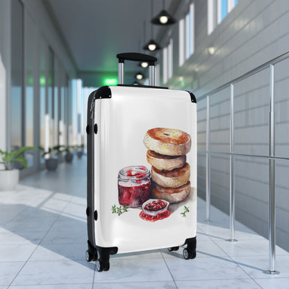 Elegant British Tea Set Suitcase