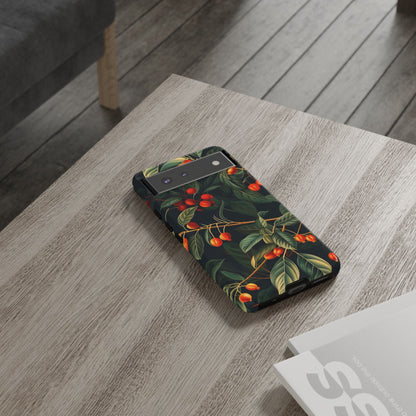 Tough Cases, Floral Phone Case, Nature-Inspired Tech, Unique Gift, Phone Accessory, Botanical Design, Fall Vibes