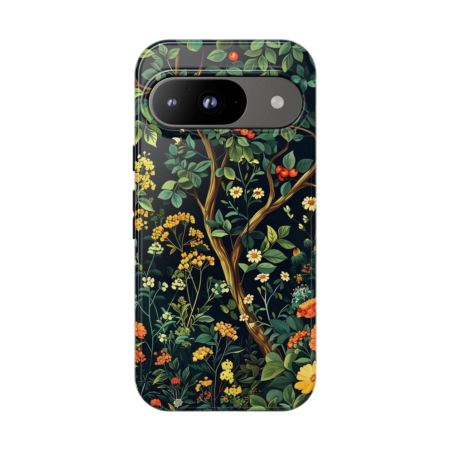 Floral Phone Case - Tough Cases, Colorful Nature Design, Gift for Flower Lovers, Phone Accessory, Unique Cell Phone Cover