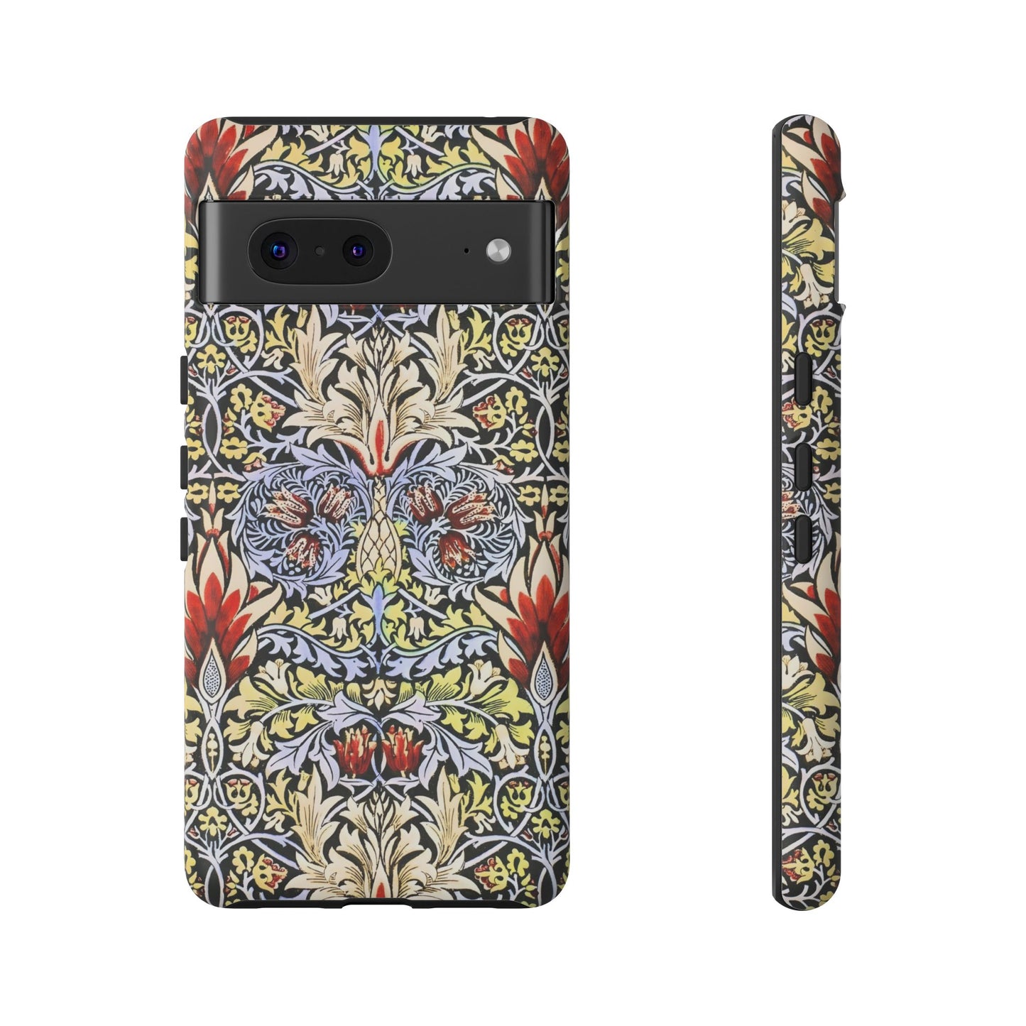 Stylish Phone Case - Floral Design, Tough Cases, Gift for Her, Phone Accessories, Trendy Tech, Unique Cell Phone Cover