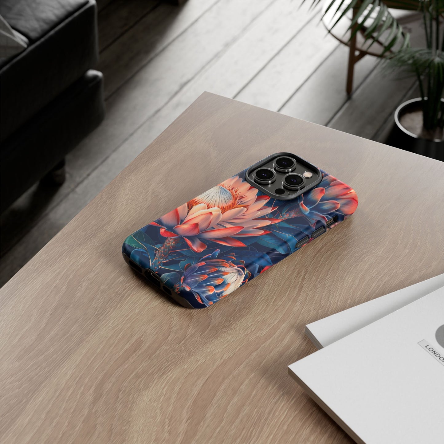 Floral Phone Case | Tough Cases, Floral Design, Phone Accessory, Gift for Her, Customizable Case, Nature Lover Gift