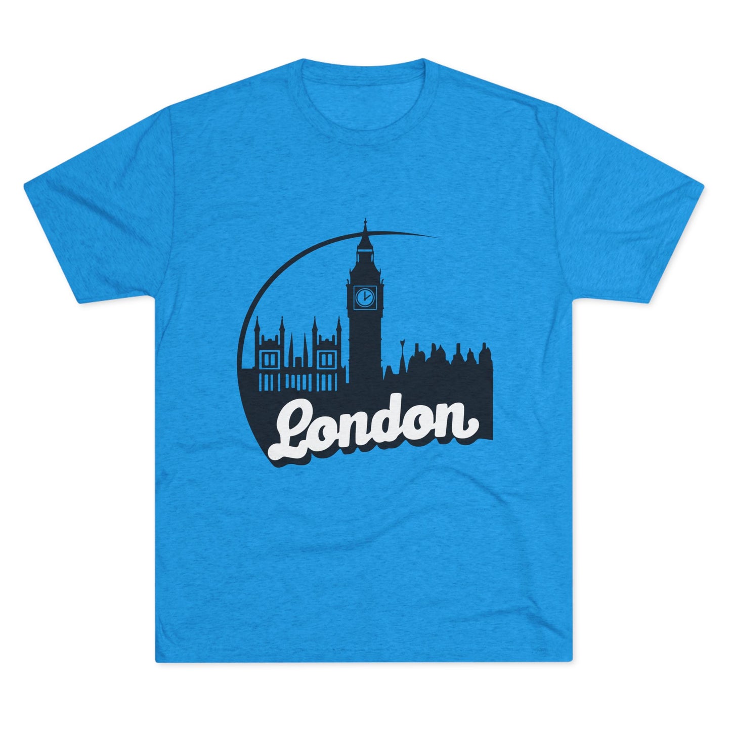 London High-Grade Unisex Tri-Blend Crew Tee