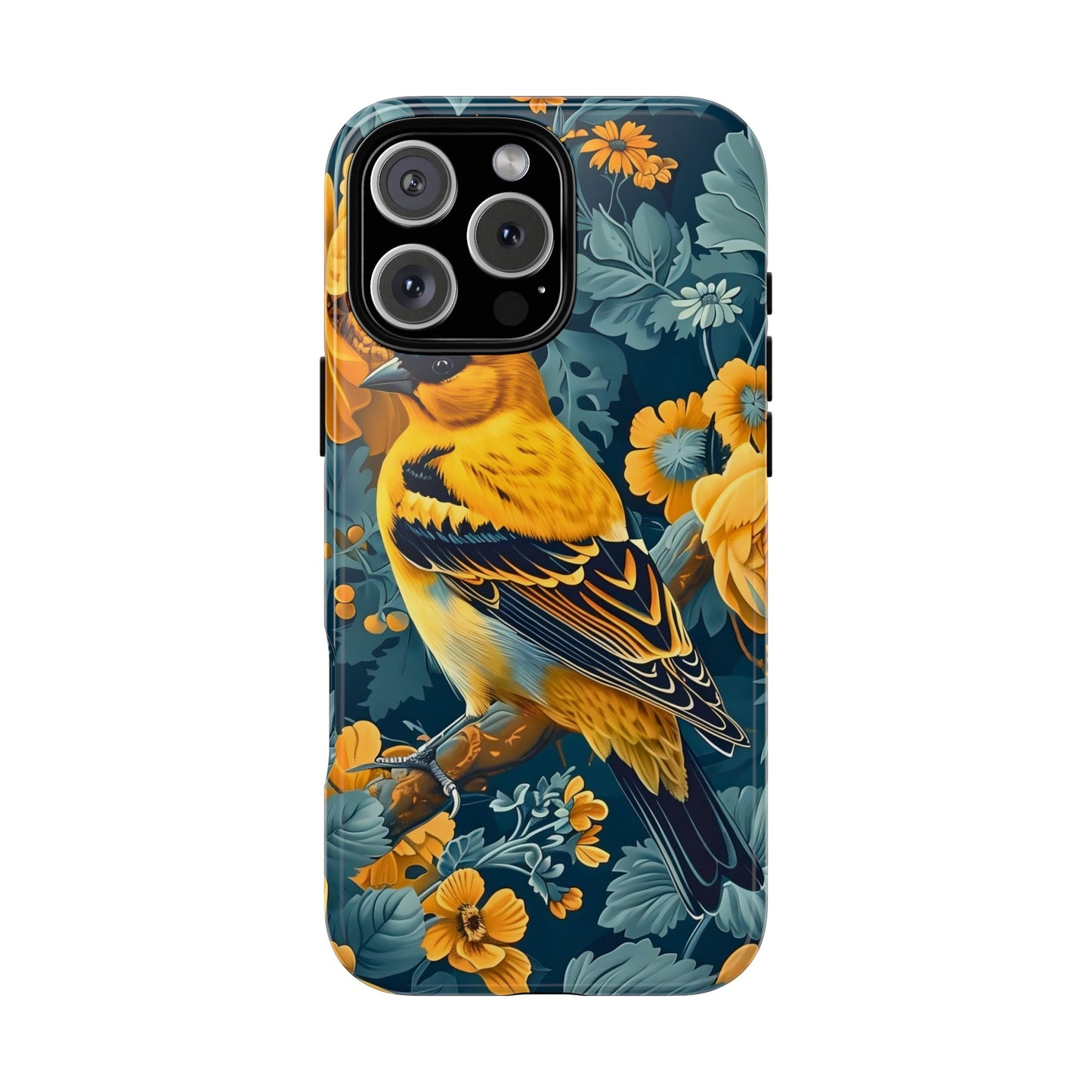 Colorful Bird Phone Case, Floral Tough Phone Cover for Bird Lovers, Eco-Friendly Mobile Shell, Gift for Nature Enthusiasts, Custom [...]