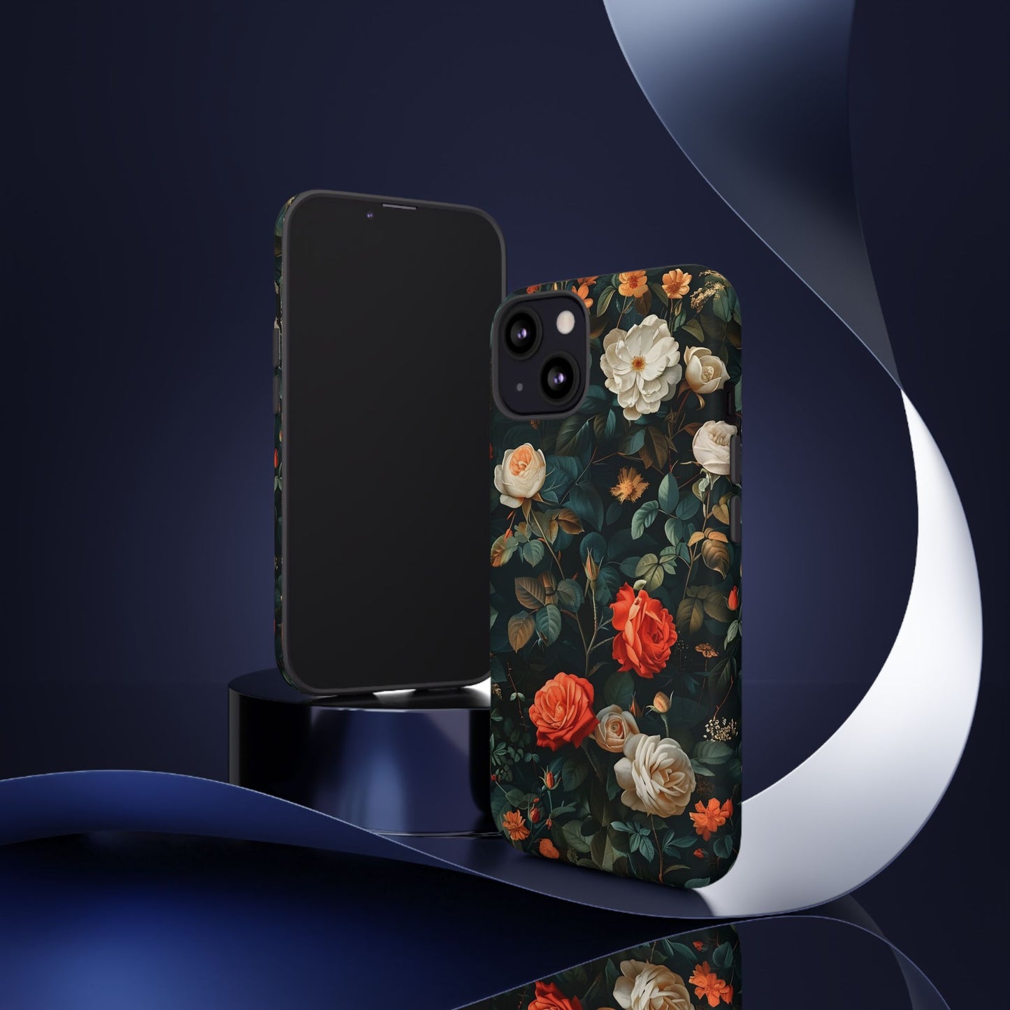 Floral Phone Case | Tough Cases with Elegant Design | Gift for Her, Mother's Day, Birthdays, Personalized, Trendy Tech Accessories