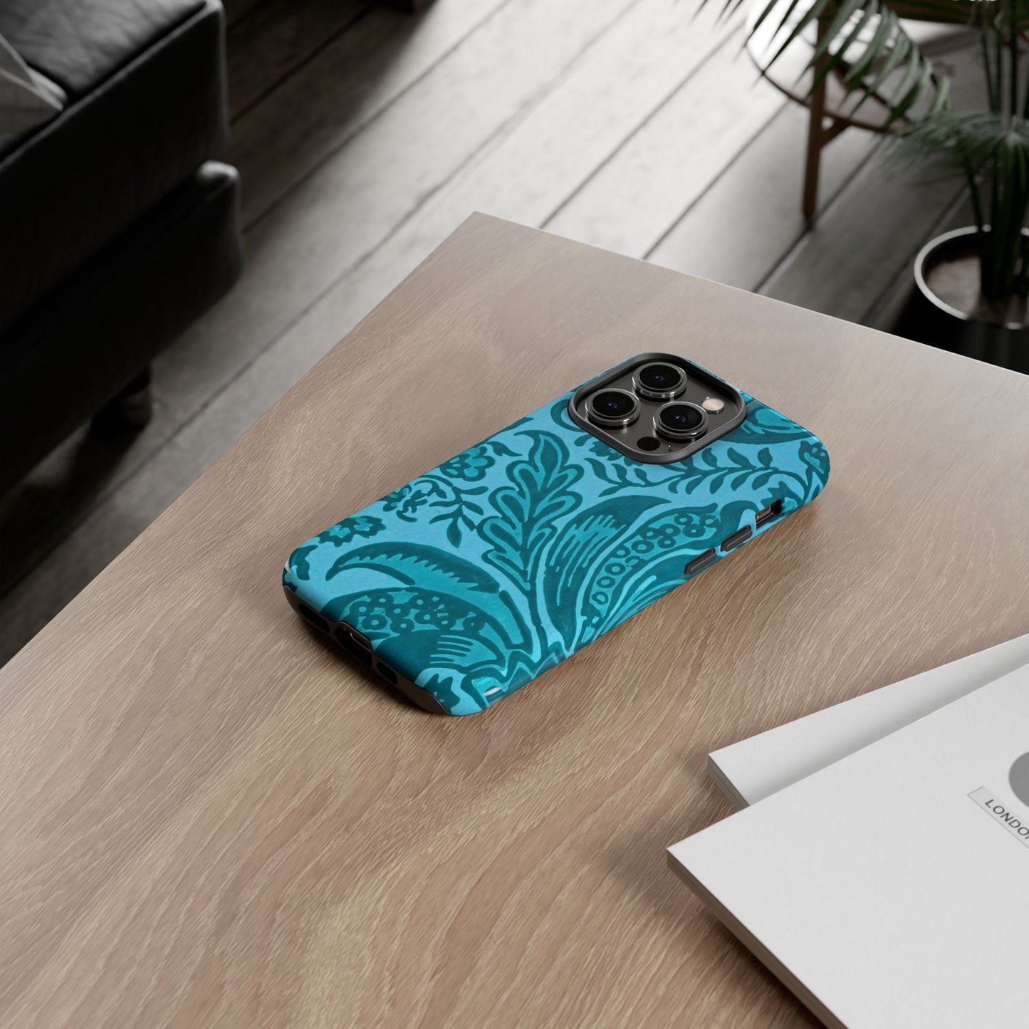 Tough Cases Floral Phone Case, Boho Chic Cover for Smartphones, Unique Gift for Her, Trendy Tech Accessory, Perfect for Personalization