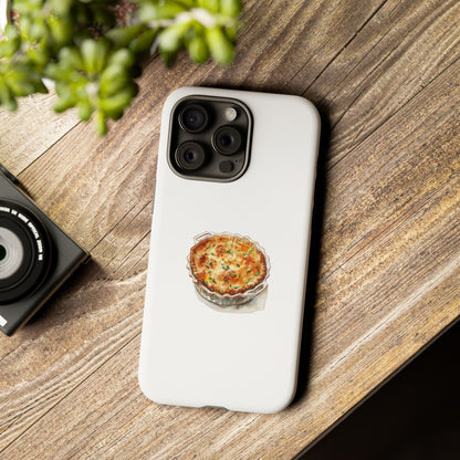 Quiche Lover's Phone Case - Stylish Tough Cases for Foodies