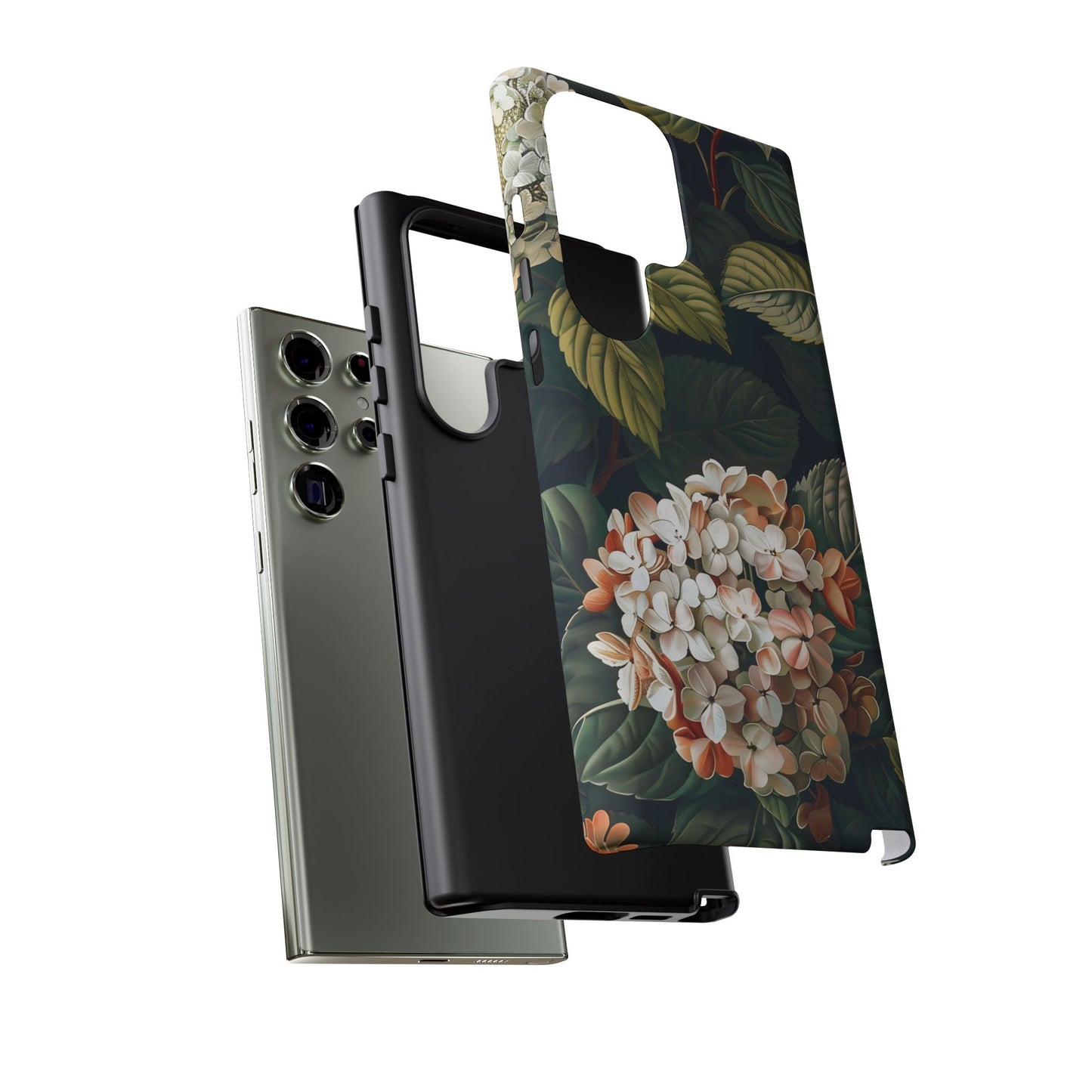 Floral Phone Case - Tough Cases, Nature Lover Gift, Floral Design, Botanical Phone Cover, Stylish Cellphone Accessory, Mother's Day Gift