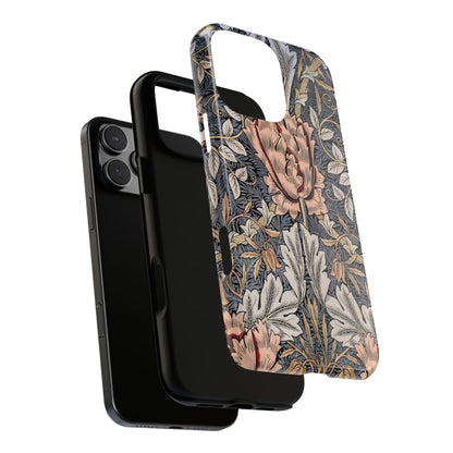 Floral Phone Case, Tough Cases for Stylish Protection, Flower Design, Gift for Her, Phone Accessories, Trendy Mobile Covers