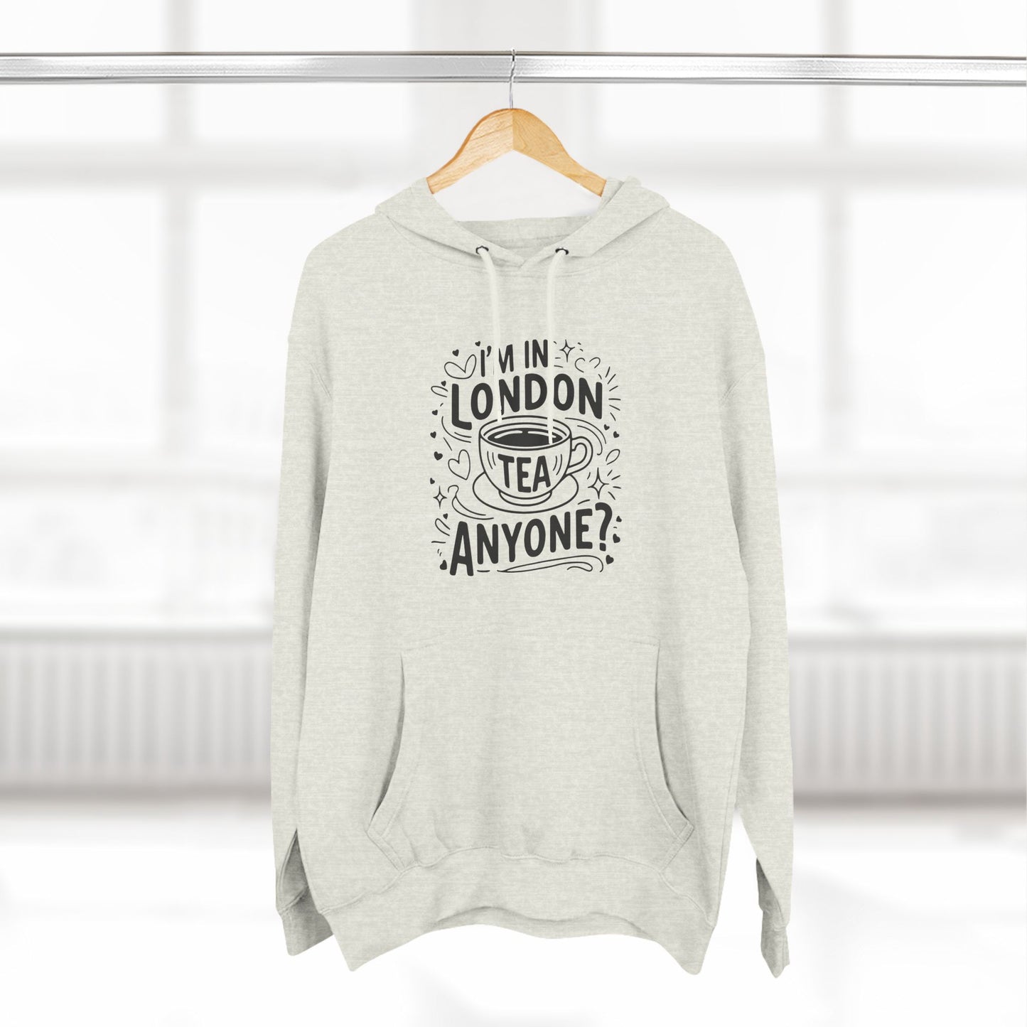London's Tea Three-Panel Fleece Hoodie