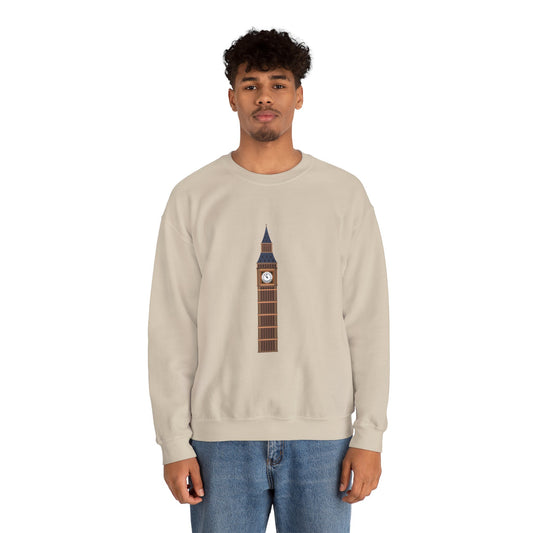 Unisex Heavy Blend™ Crewneck Sweatshirt Breathable - Big Ben Iconic British Tower