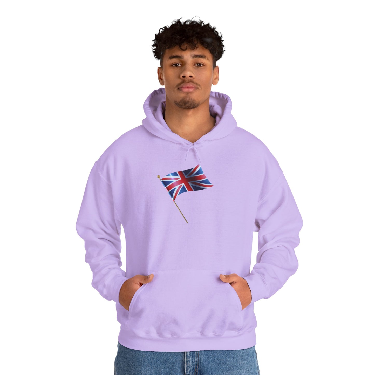 Unisex Heavy Blend™ Hooded Sweatshirt - Classic Symbolic UK Flag