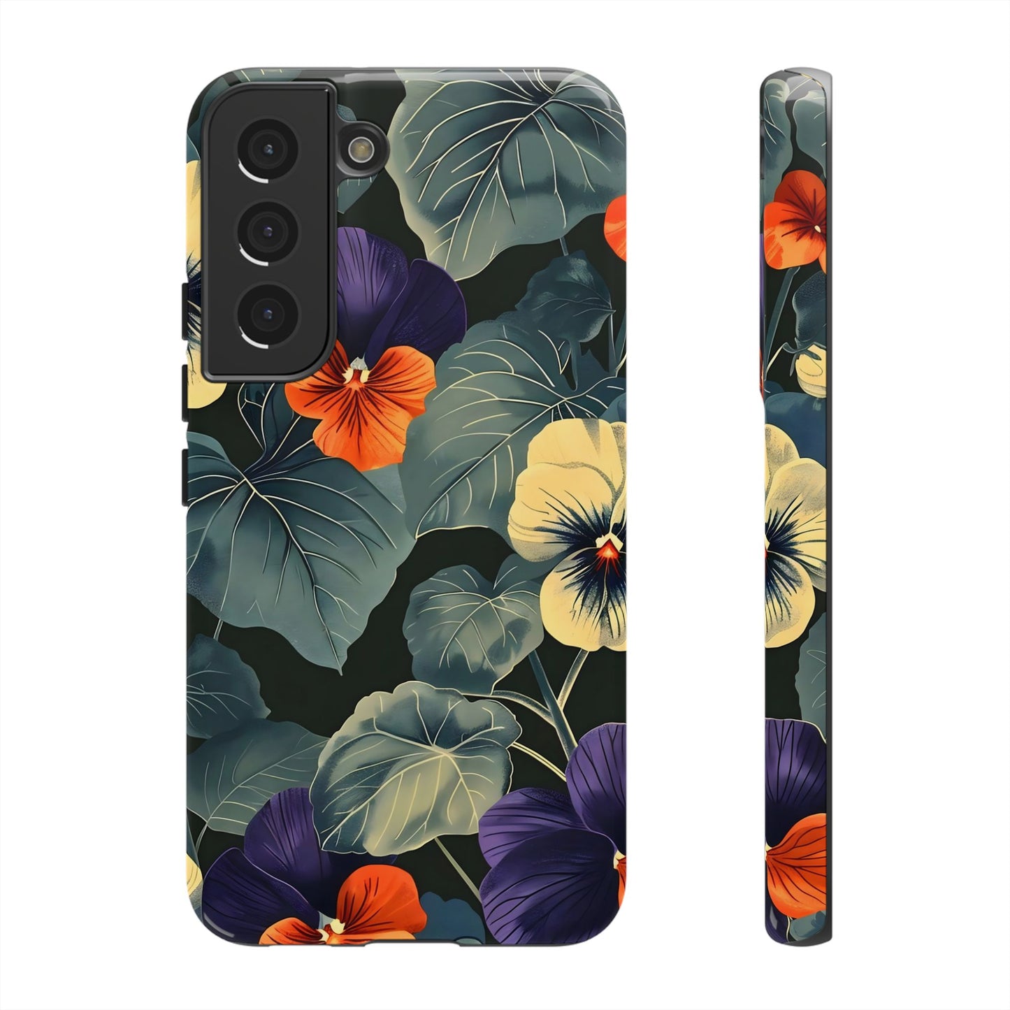Tough Cases Floral iPhone Case, Tough Phone Cover, Stylish Floral Design, Gift for Her, Summer Vibe, Durable Protective Case