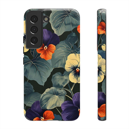 Tough Cases Floral iPhone Case, Tough Phone Cover, Stylish Floral Design, Gift for Her, Summer Vibe, Durable Protective Case