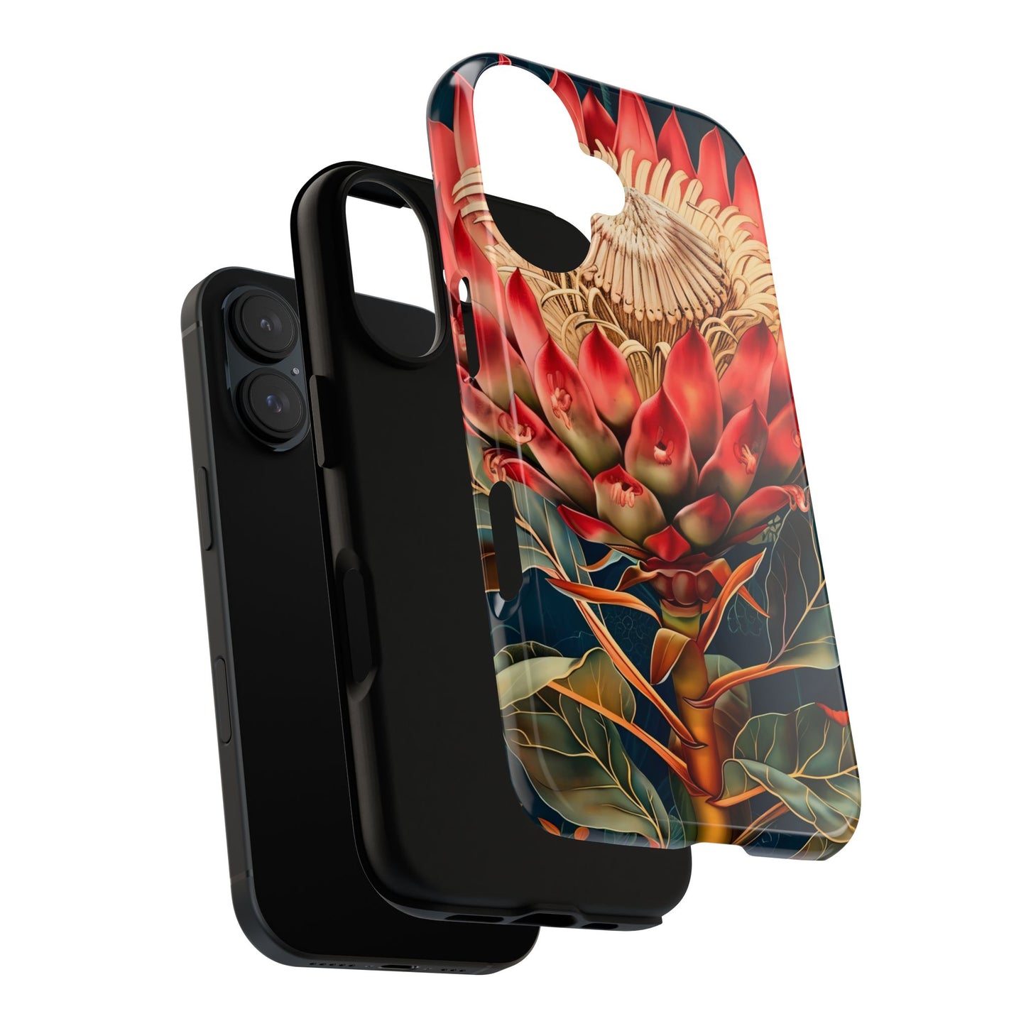 Tough Cases: Vibrant Floral Phone Case, Tough Phone Covers, Floral Art Cases, Nature Design Accessories, Gift for Nature Lovers