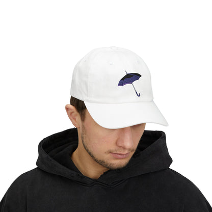 Embroidered Umbrella Dad Cap, Casual Baseball Hat for Men and Women, Perfect Gift for Dad, Adjustable Cap for Outdoor Activities
