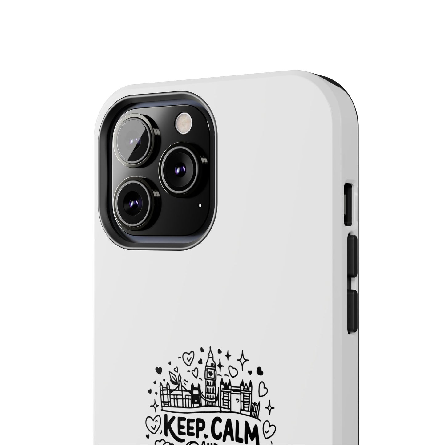 Keep Calm London Vibes Phone Case | Tough Protection for London Lovers