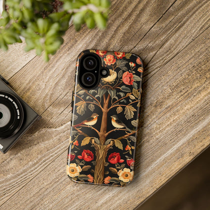 Floral Phone Case - Artistic Tough Cases for Phone Protection, Unique Gifts, Nature-Inspired Design, Eco-Friendly Accessories, Home Decor