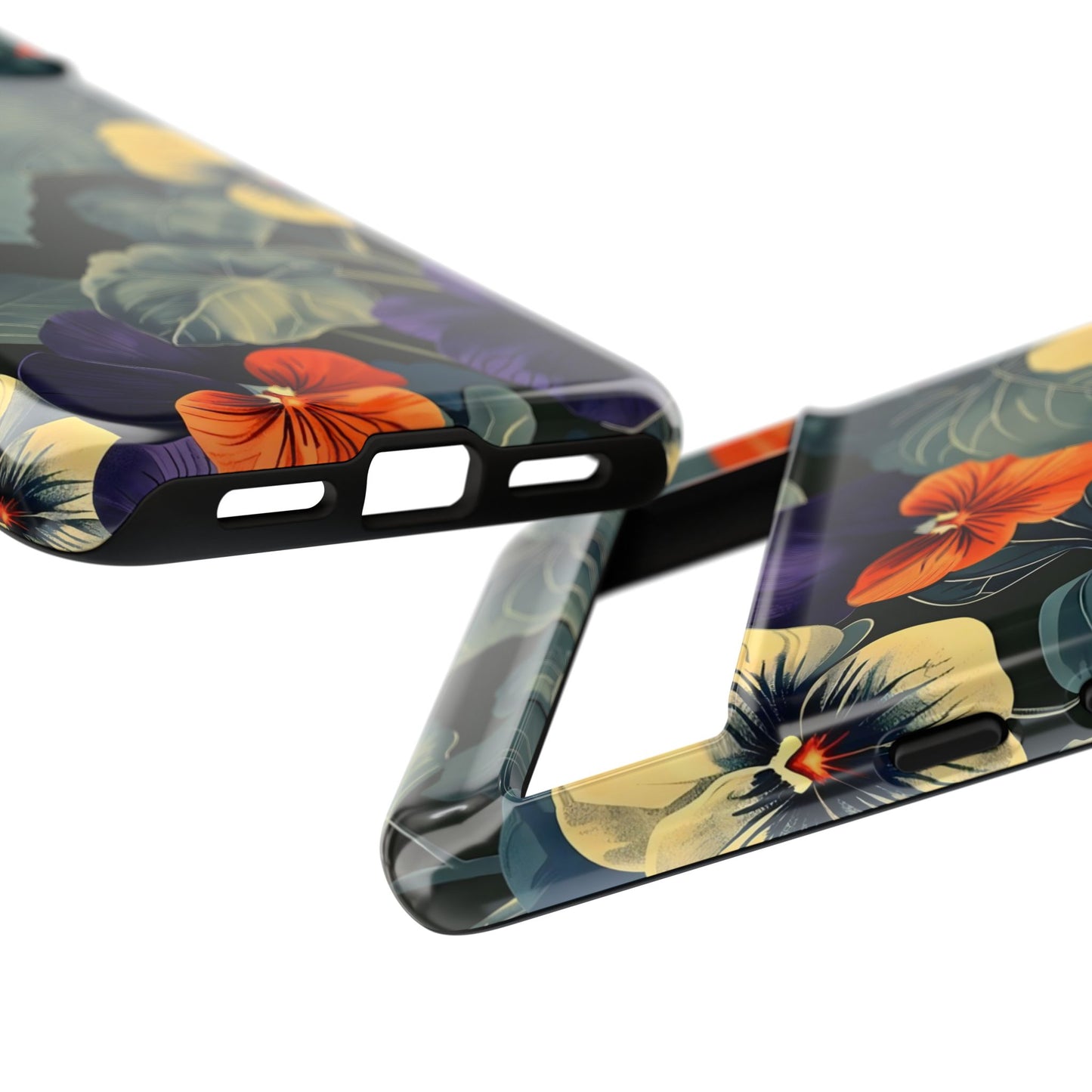 Tough Cases Floral iPhone Case, Tough Phone Cover, Stylish Floral Design, Gift for Her, Summer Vibe, Durable Protective Case