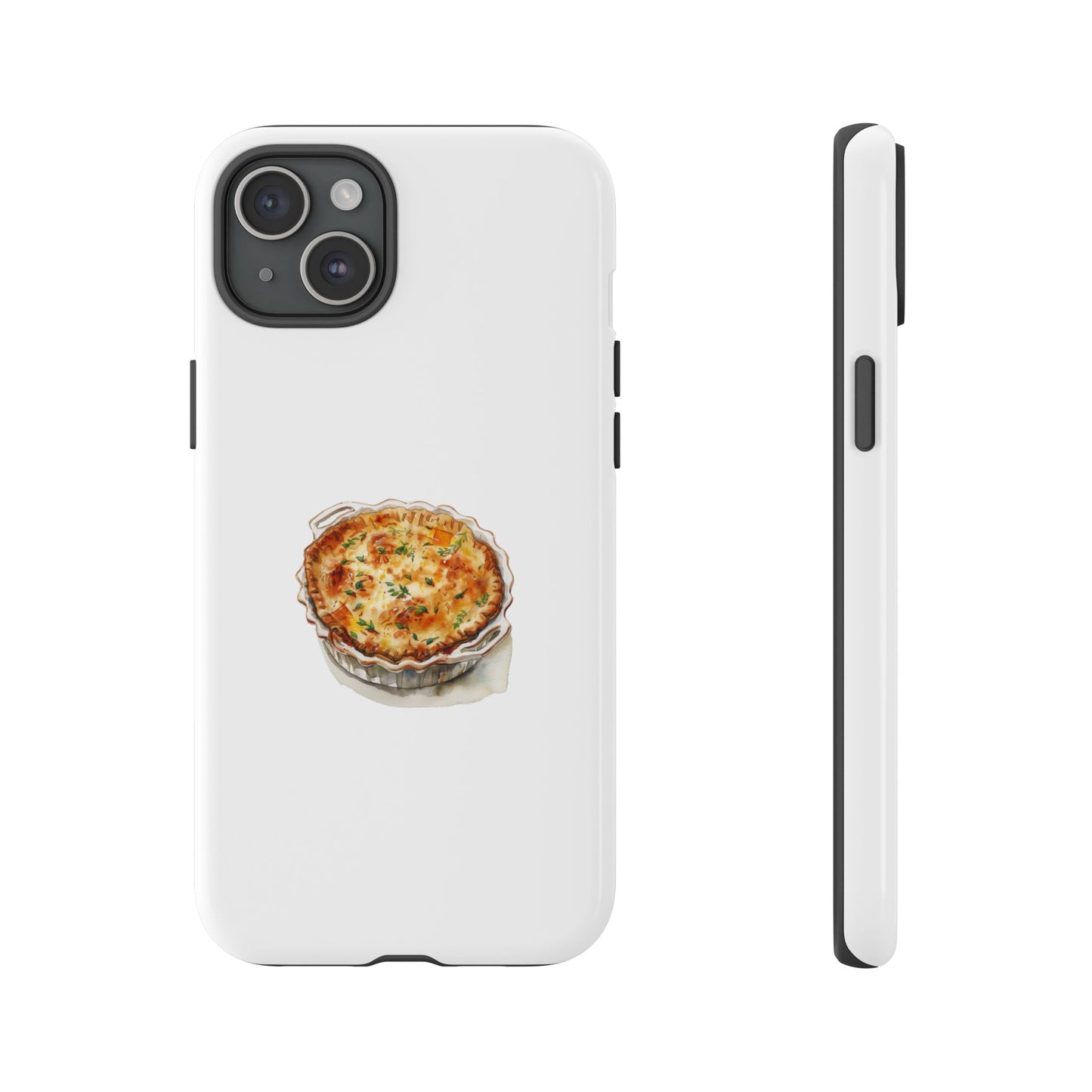Quiche Lover's Phone Case - Stylish Tough Cases for Foodies