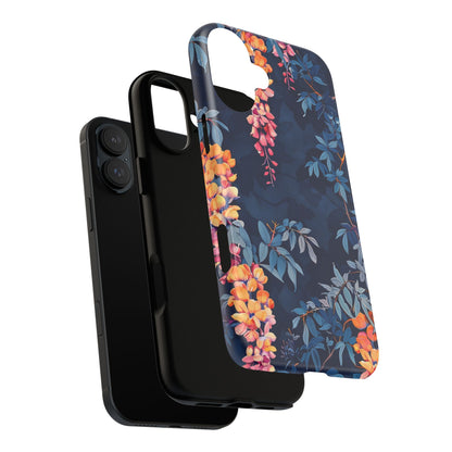 Floral iPhone Case, Tough Phone Cover, Gift for Her, Nature Lover Accessory, Spring Decor, Unique Floral Design