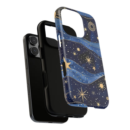 Cosmic Phone Case - Tough Cases, Galaxy Art, Starry Sky, Trendy Accessories, Space Lover Gift, Celestial Design