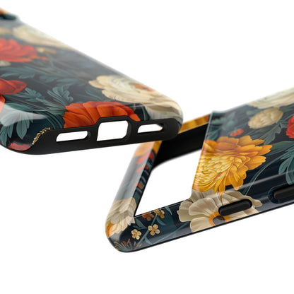 Floral Tough Case for Phones | Durable Floral Phone Cover, Boho Chic, Unique Gift for Her, Phone Protection, Flower Design
