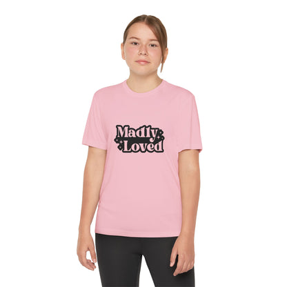 Youth  Tee - Madly Loved SVG PNG Design - Comfortable and Trendy Youth T-Shirt for Everyday Wear