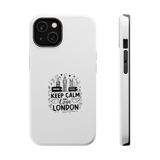 Keep Calm and Love London Magnetic Phone Case