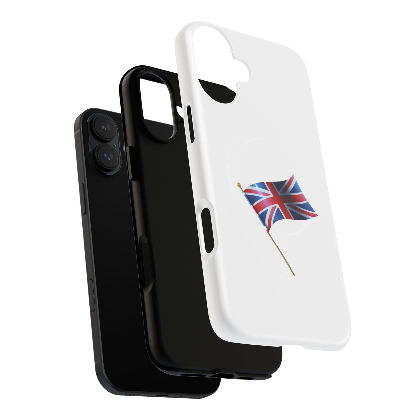 Union Jack Tough Magnetic Phone Case, Stylish Phone Cover, Unique Gift, Durable Phone Protector, British Flag Case, Travel Accessory