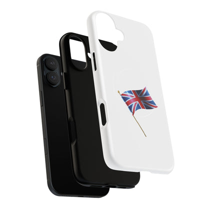 Union Jack Tough Magnetic Phone Case, Stylish Phone Cover, Unique Gift, Durable Phone Protector, British Flag Case, Travel Accessory