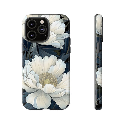 Elegant Floral Phone Case, Floral iPhone Cover, Flower Art Phone Case, Eco-Friendly Mobile Protection, Tough & Stylish Phone Case