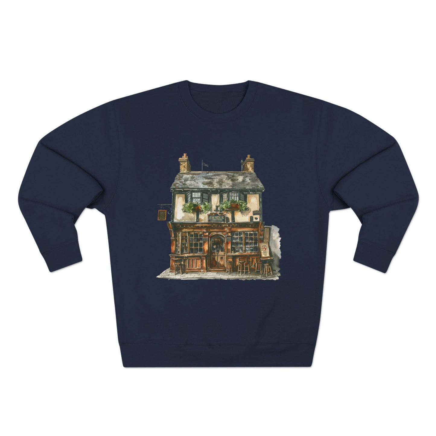 Unisex Crewneck Sweatshirt - British Traditional House