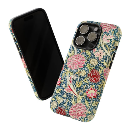 Floral Phone Case, Tough Cases, Durable Phone Cover, Stylish Phone Protector, Gift Idea for Nature Lovers, Floral Pattern Tech Accessories