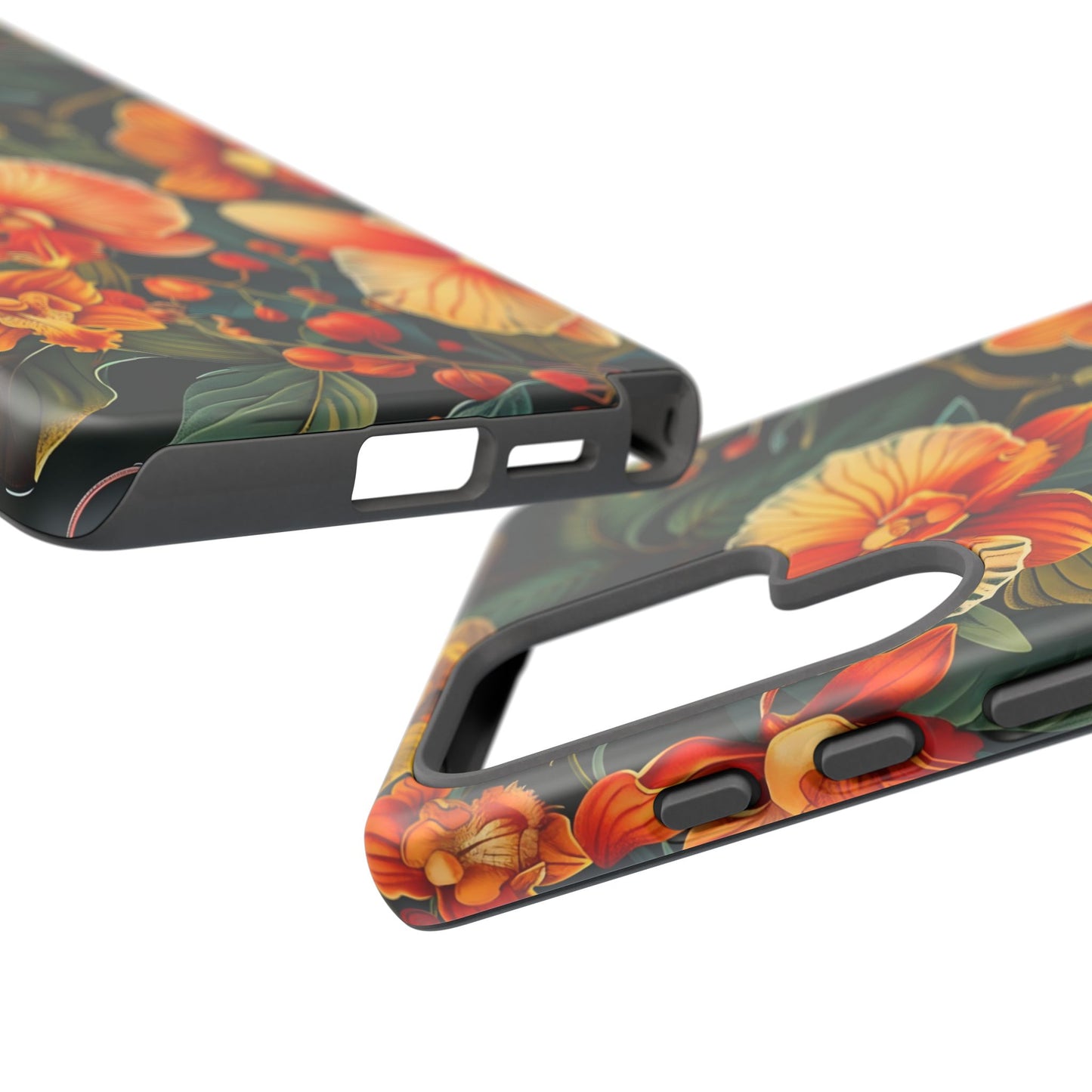 Floral Phone Case - Tough Cases, Protective Cover, Gift for Her, Smartphone Accessory, Floral Design, Nature-Inspired
