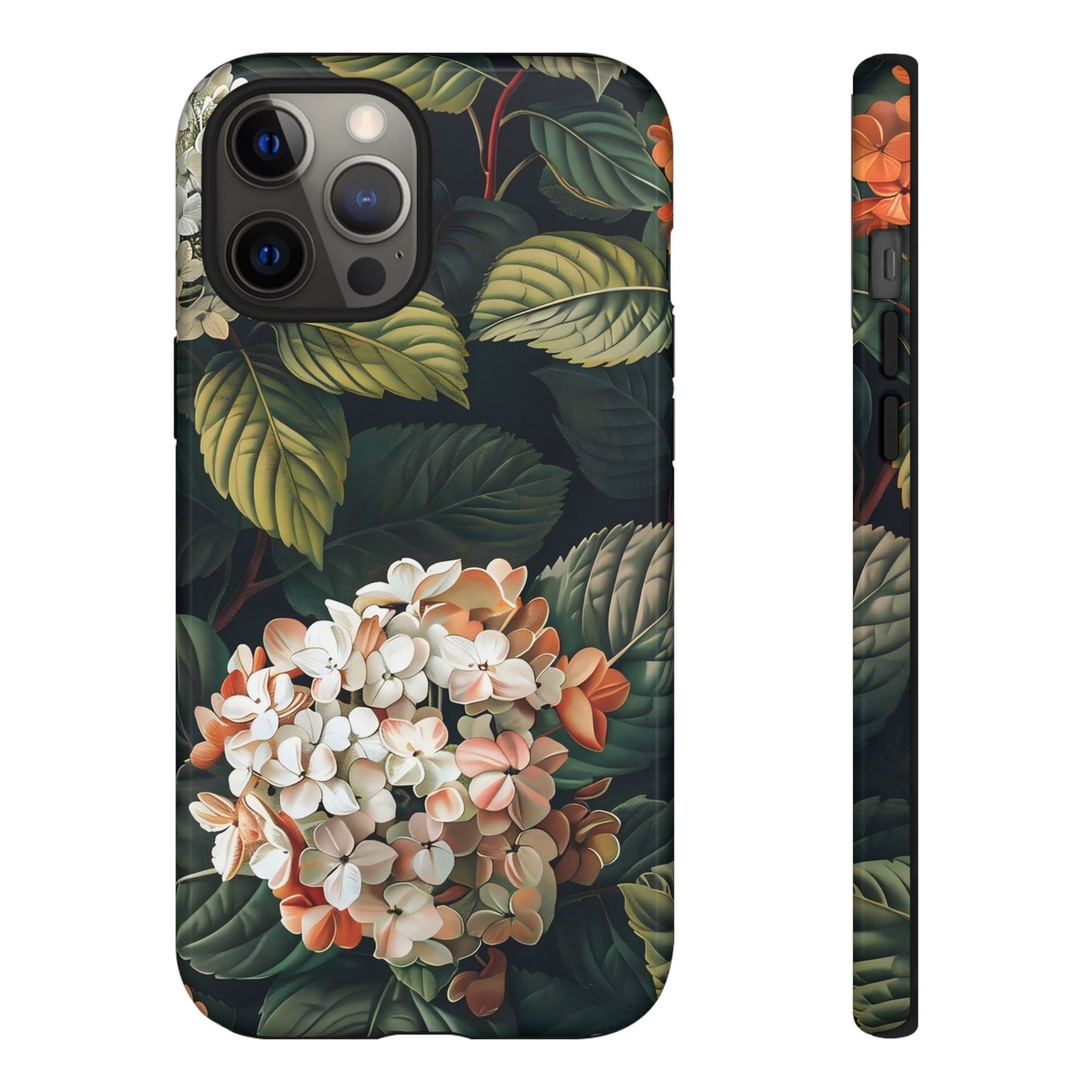 Floral Phone Case - Tough Cases, Nature Lover Gift, Floral Design, Botanical Phone Cover, Stylish Cellphone Accessory, Mother's Day Gift