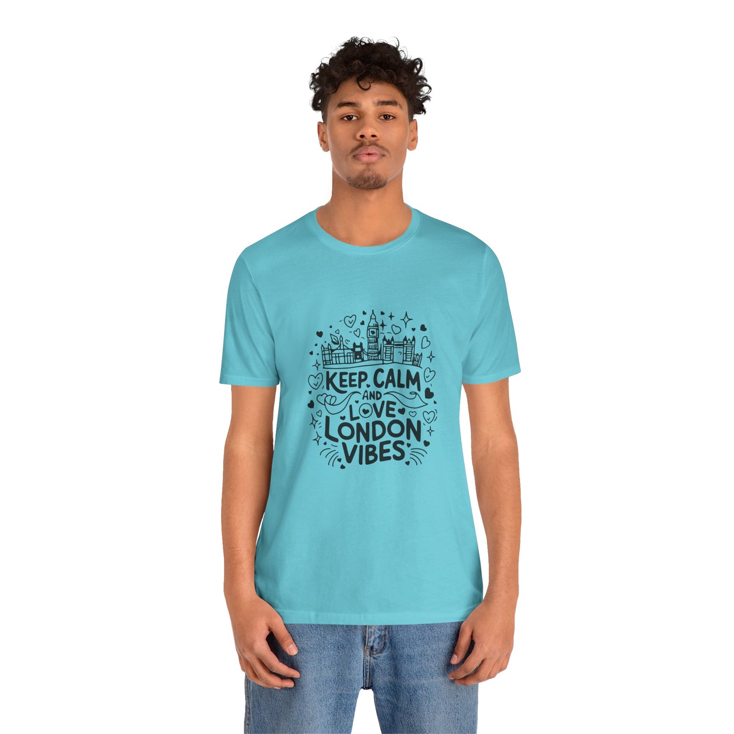London Vibes Elegant Unisex Jersey Short Sleeve Tee