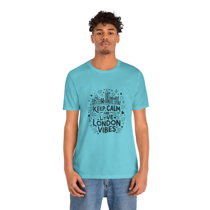 London Vibes Elegant Unisex Jersey Short Sleeve Tee