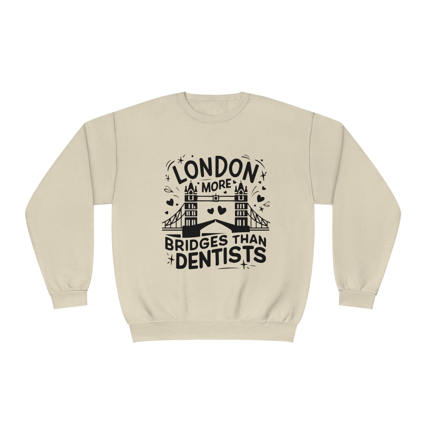 Unisex NuBlend® Crewneck Sweatshirt - London is having more Bridges