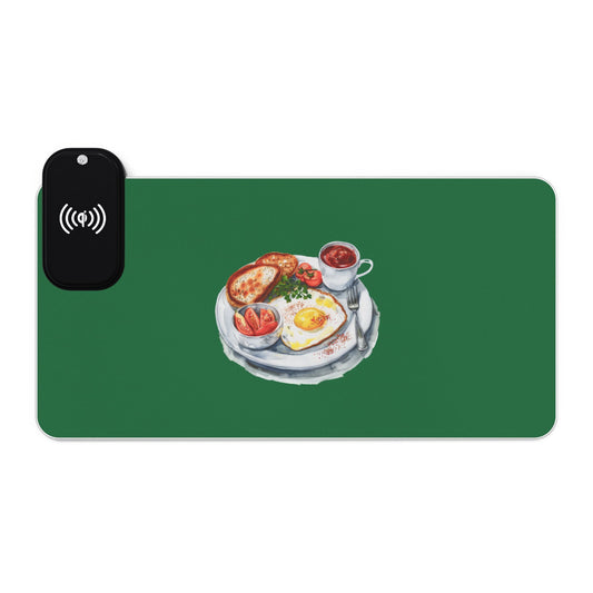 Full English Breakfast – Morning in London - LED Wireless Charging Gaming Mouse Pad with Breakfast Design, Desk Accessory for Gamers, Gamer Gift, Unique Office Decor, Playstation [...]